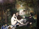 Paris Musee D'Orsay Edouard Manet 1863 Le dejeuner sur l herbe Luncheon on the Grass 